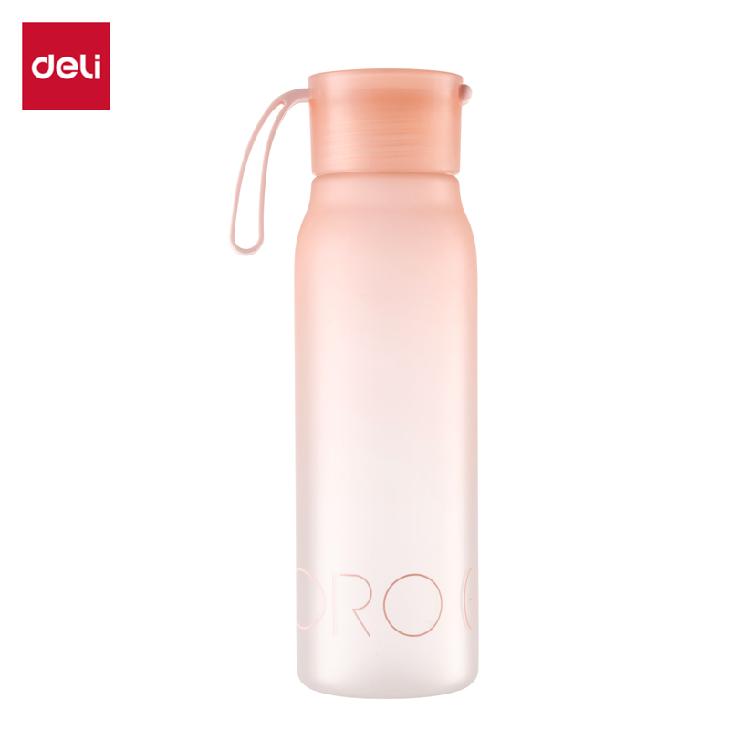 得力LL311隨手杯(旋蓋)(580mL)(肉桂杏粉)(1個(gè)/盒)