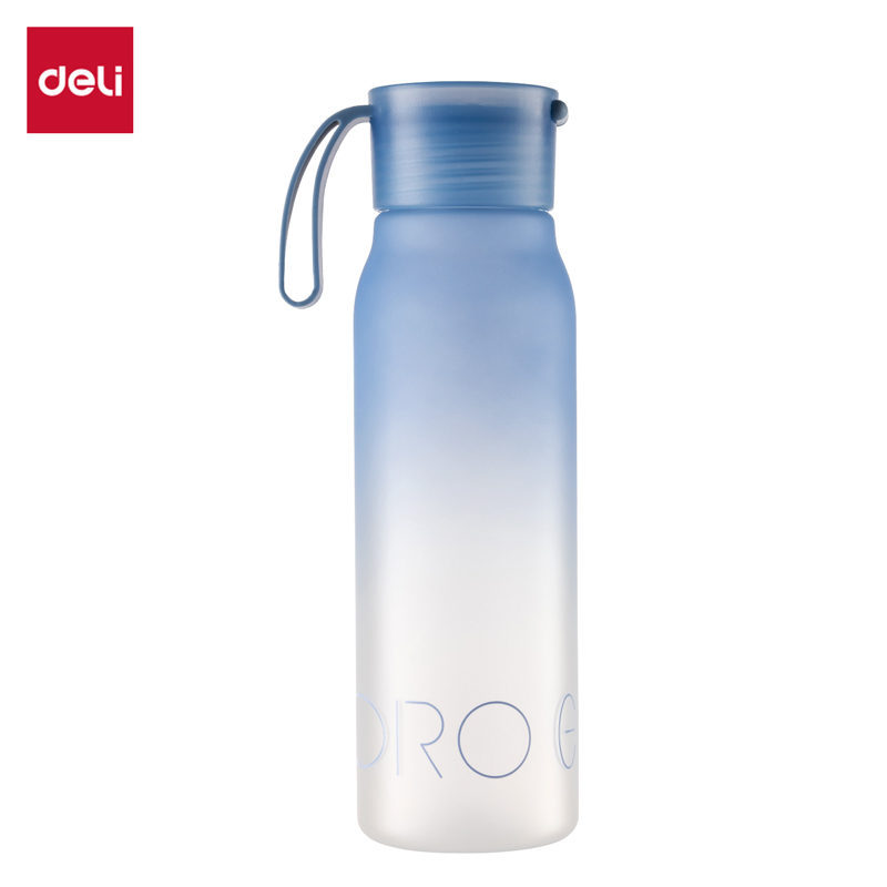 得力LL311隨手杯(旋蓋)(580mL)(晚波青藍(lán))(1個/盒)
