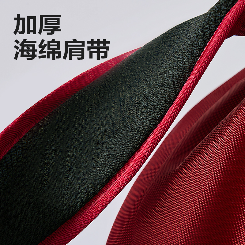 得力BB200簡約輕便系列初高中書包(綠)(個)
