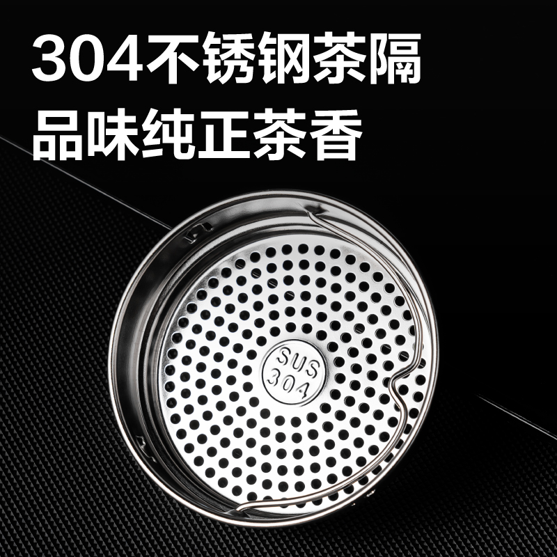 得力LL512單層玻璃杯500mL(黑色)(把手杯)(個)