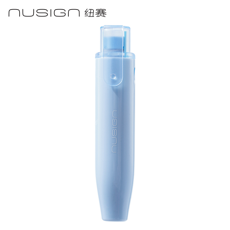 紐賽NS173按動靜音筆型修正帶5mm*6m(微風(fēng)藍(lán))(個)
