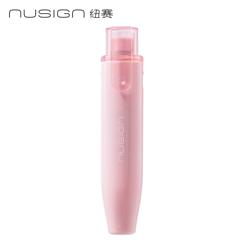 紐賽NS173按動靜音筆型修正帶5mm*6m(珊瑚粉)(個)