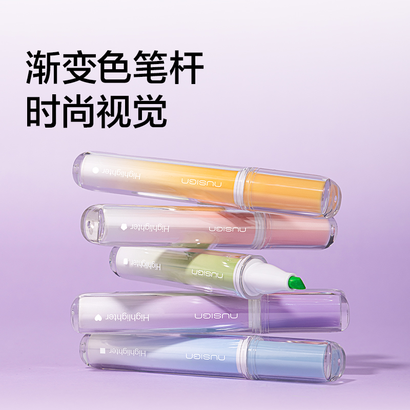紐賽NS718紐賽熒光筆(混色)(5支/盒)