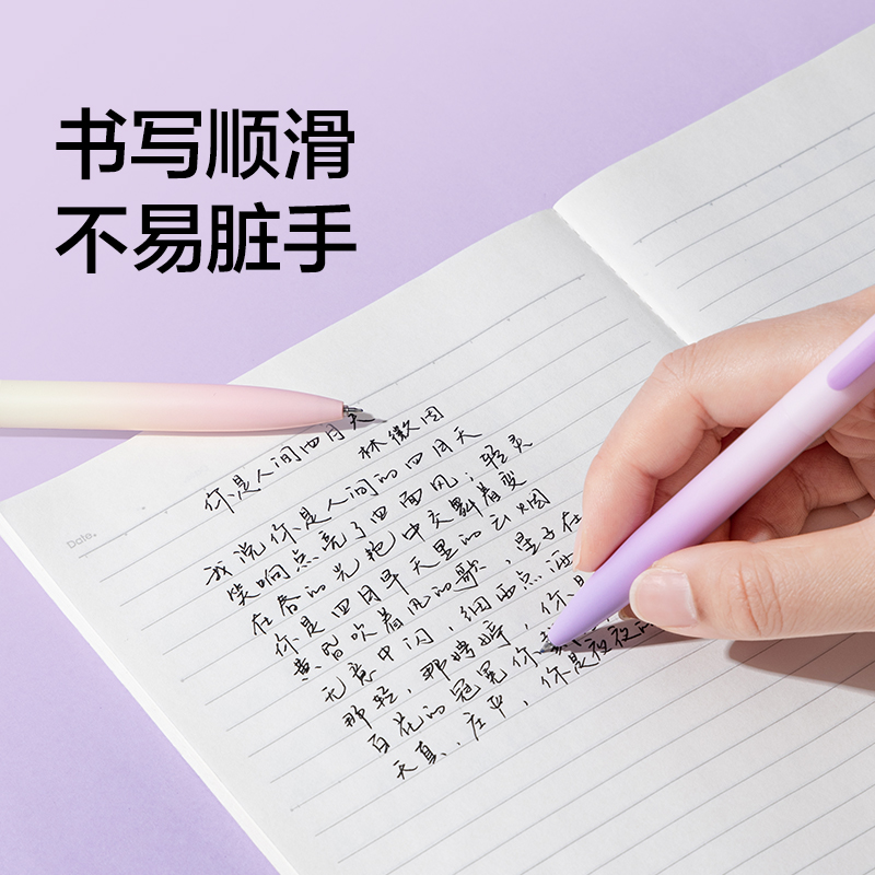 紐賽NS986按動(dòng)紐賽中性筆0.5mmST頭(黑色)(支)