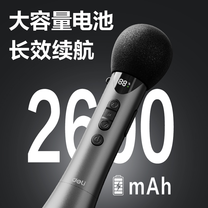 得力LT210演講寶便攜音響(黑)(臺)