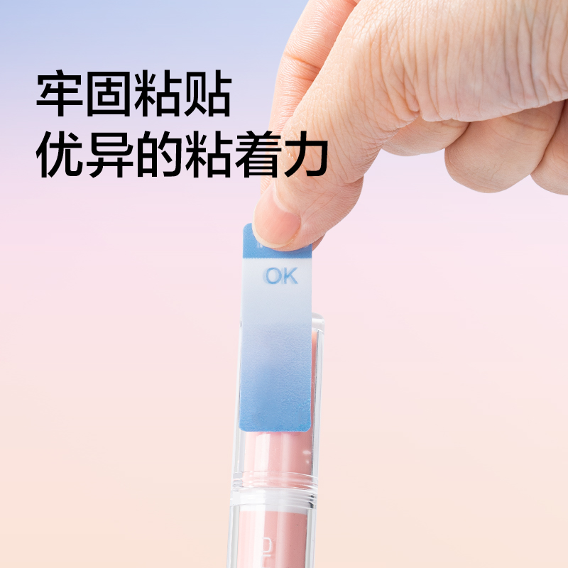 紐賽NS324日光輕語(yǔ)易撕指示標(biāo)簽120張(混)(包)