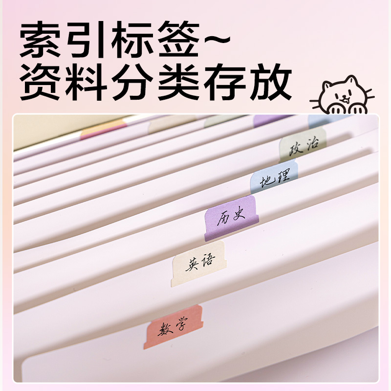 得力PM328線條獨白13格豎式包邊風(fēng)琴包(米)(個)