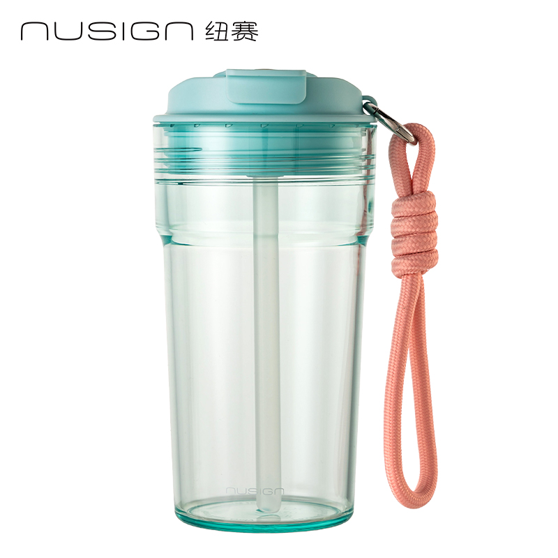 紐賽NS862CUPCUP桌面涼水杯530mL(冰川藍)(個)