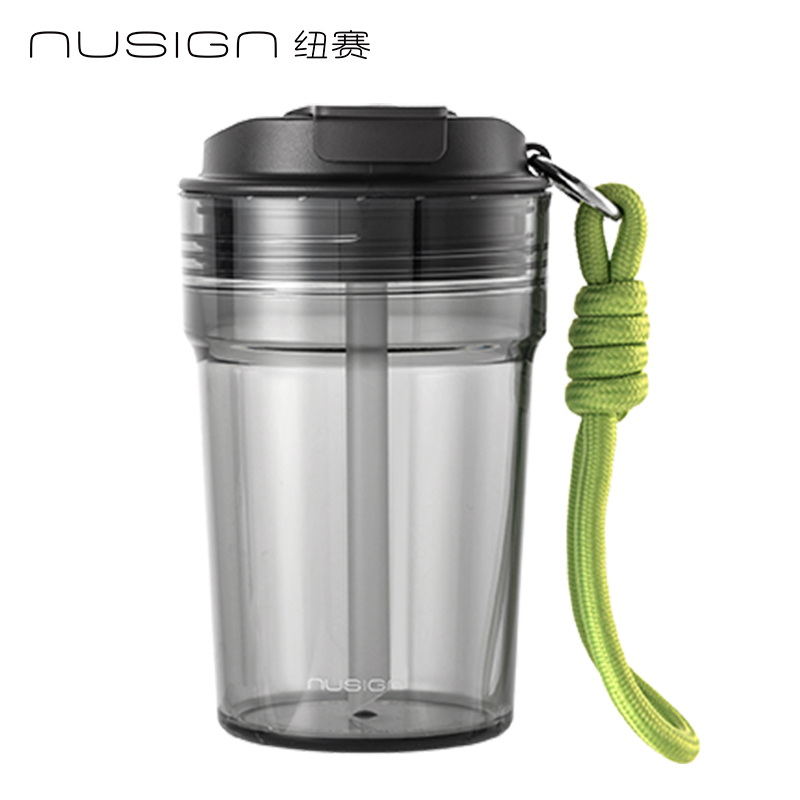 紐賽NS861CUPCUP桌面涼水杯420mL(曜石黑)(個)