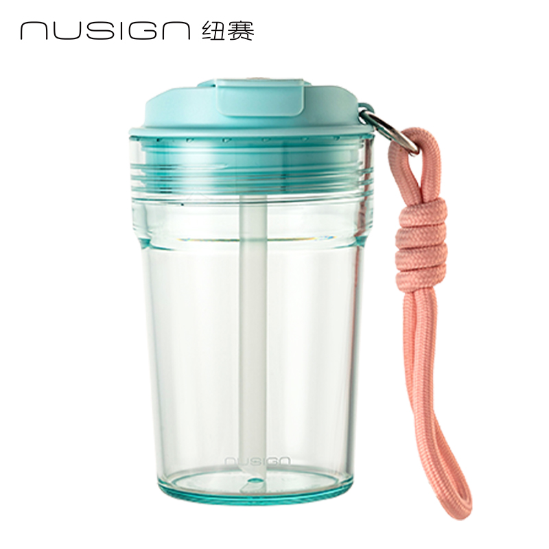 紐賽NS861CUPCUP桌面涼水杯420mL(冰川藍)(個)