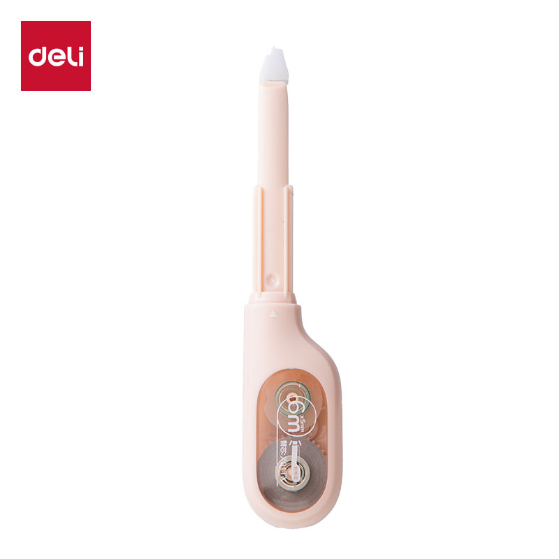 得力X01TX修正帶替芯5mm*6m(淺粉)(個(gè))