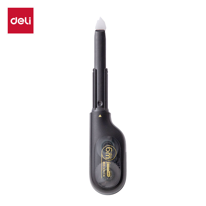 得力X01TX修正帶替芯5mm*6m(黑金)(個(gè))