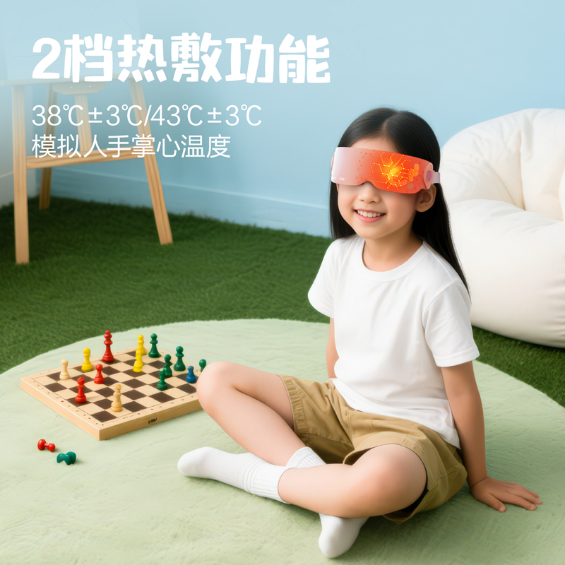 得力LT112眼部按摩儀(粉)(臺)