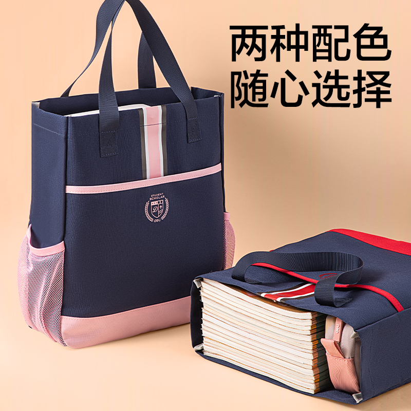 得力BA206補(bǔ)習(xí)袋(粉)(個(gè))