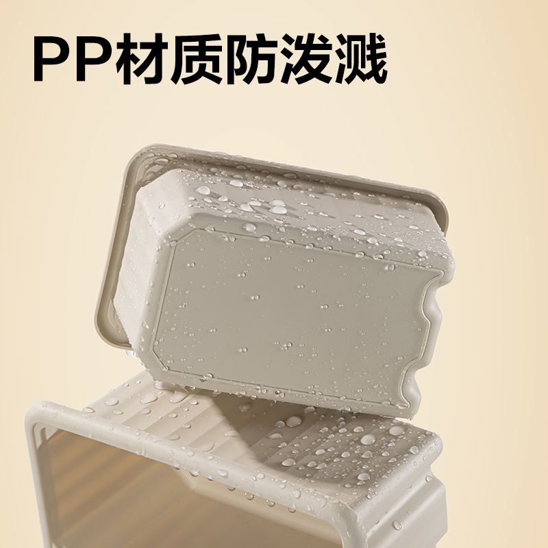 得力XDM105收納筐(灰)(個)