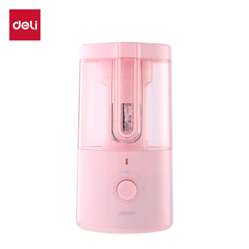 得力VA307電動(dòng)削筆機(jī)(粉色)(個(gè))