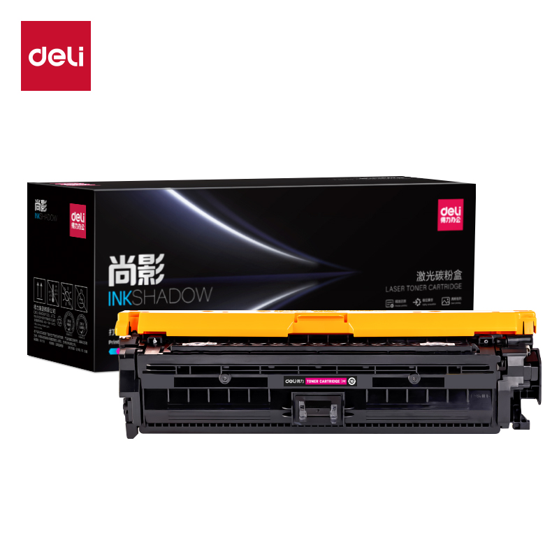 得力M-CRG335M通用耗材-通用硒鼓(品紅)(支)