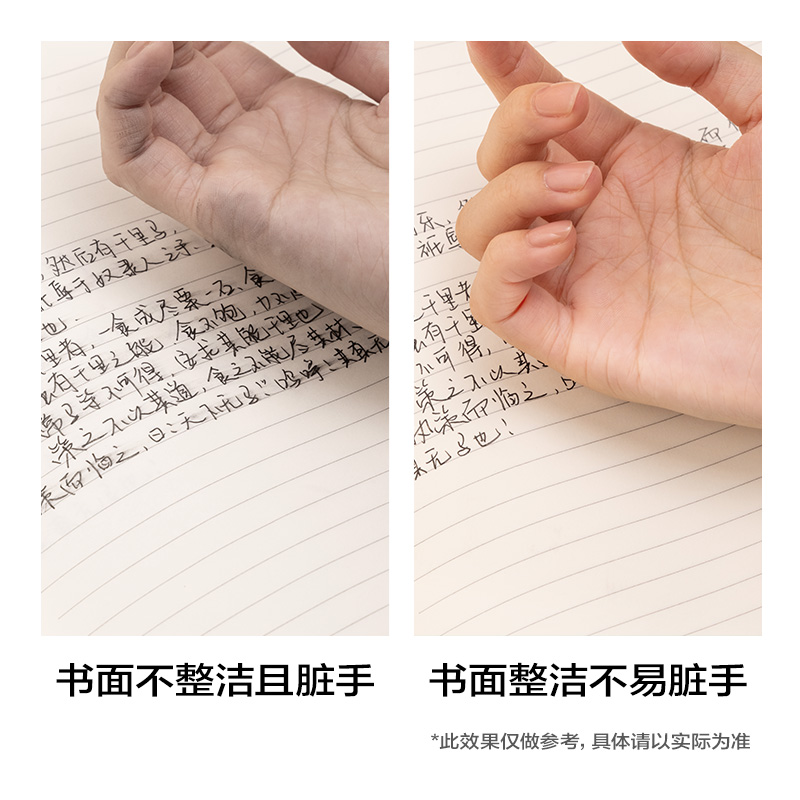 得力SF355直液式走珠筆拔帽0.5mm全針管(黑)(5支/盒)