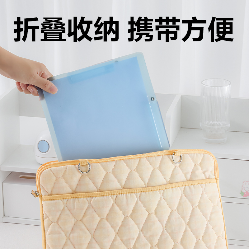 得力PP683-5_A3雙旋轉短桿報告夾(混)(5個/包)