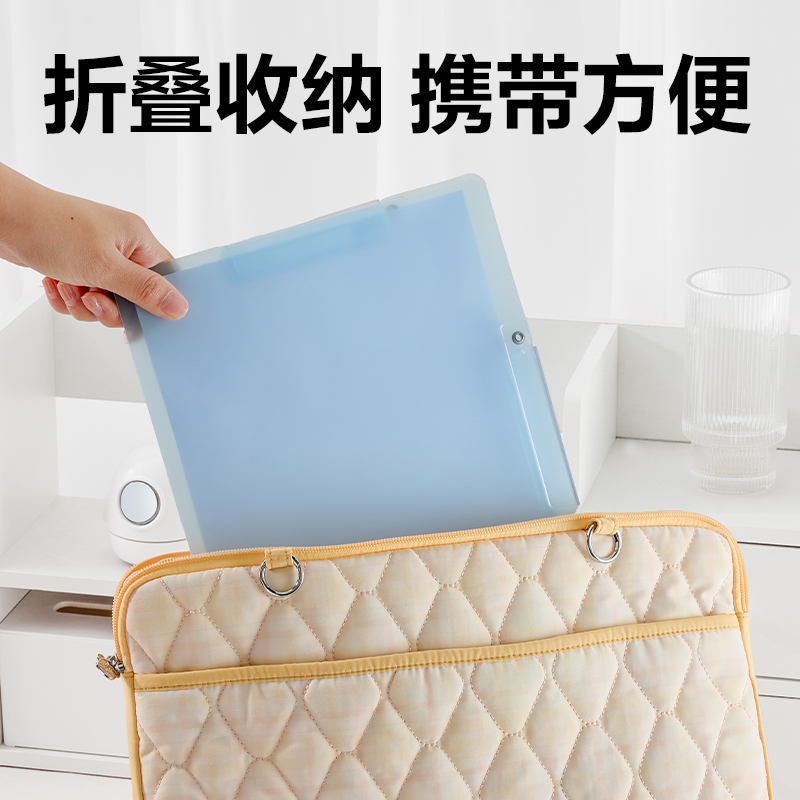 得力PP683_A3雙旋轉(zhuǎn)短桿報告夾(混)(個)