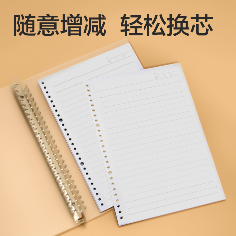 得力NB550-1牛盾活頁芯(錯題)(本)