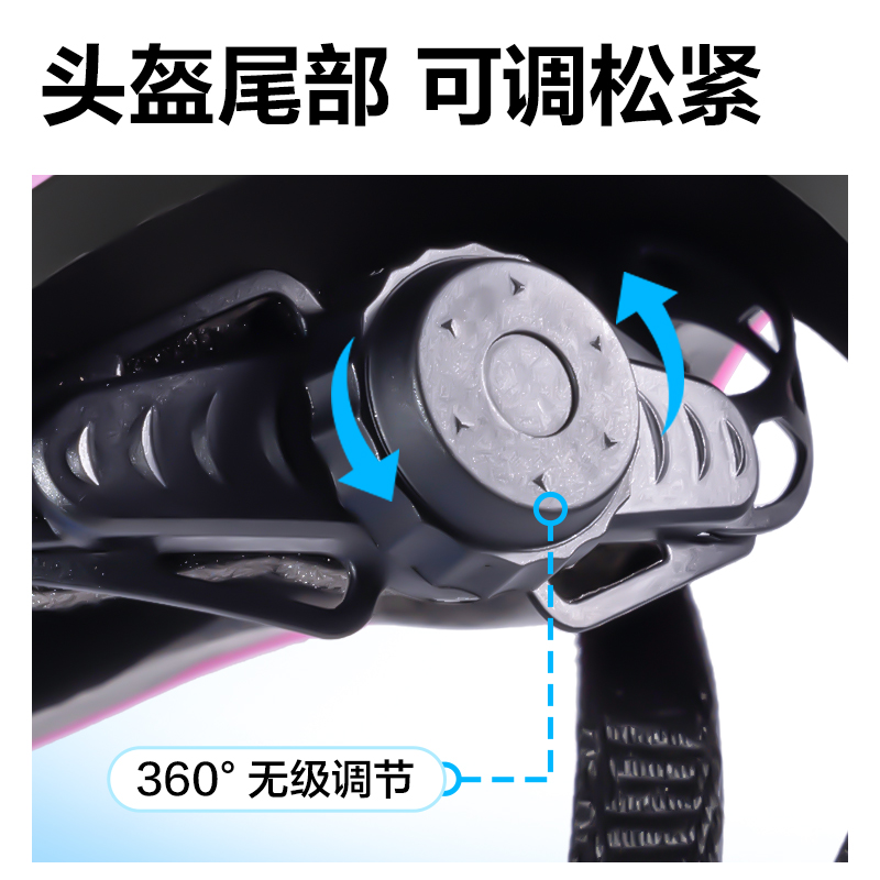 安格耐特FT554-2頭盔護(hù)具套裝(休閑款)(粉色)(套)