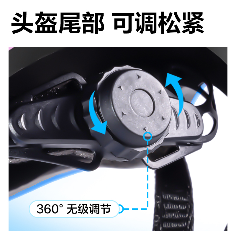 安格耐特FT554-1頭盔護(hù)具套裝(休閑款)(藍(lán)色)(套)