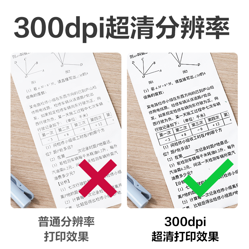 得力GE259錯題打印機3寸(白色)(臺)