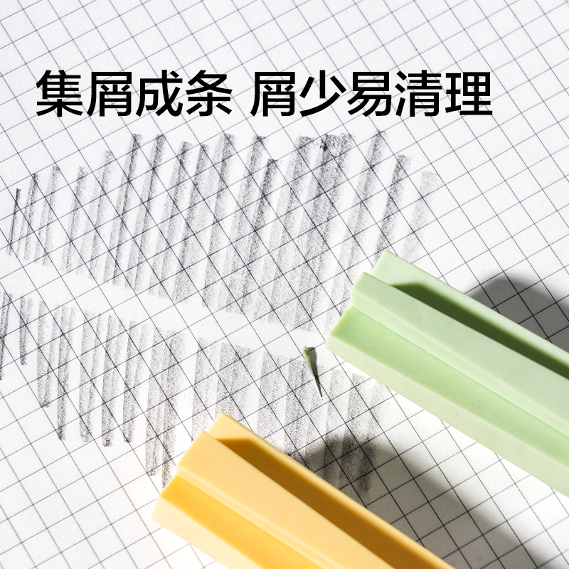 紐賽NS756多棱面橡皮擦(混)(盒)