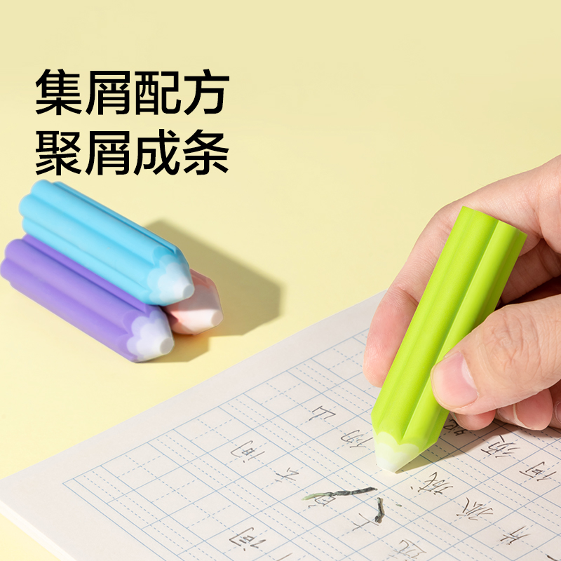 紐賽NS783筆形易握橡皮擦(混)(盒)