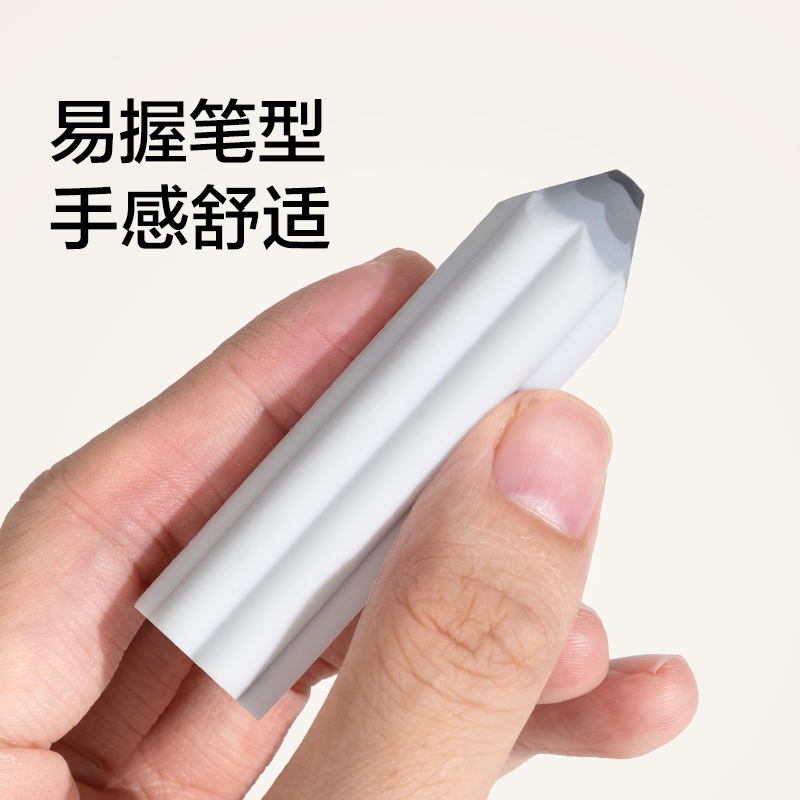 紐賽NS783筆形易握橡皮擦(白)(盒)