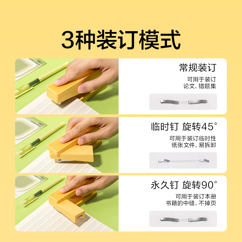紐賽NS089-1訂書機(綠)(臺)