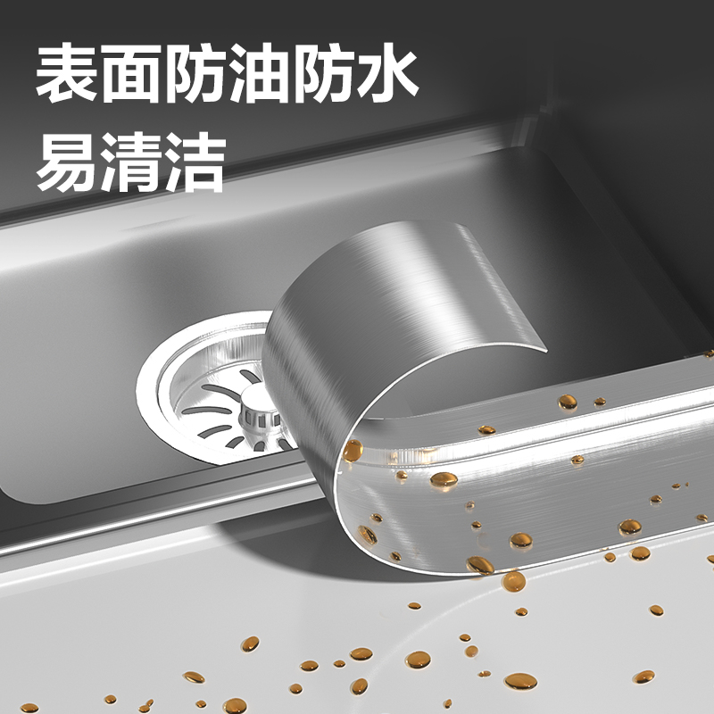得力JL662覆膜鋁箔膠帶50mm*10m*70um(銀色)(1卷/熱縮)