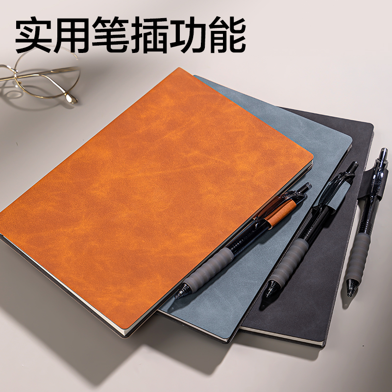 得力BP109記事本A5 210mm×143mm64張(黑)(本)