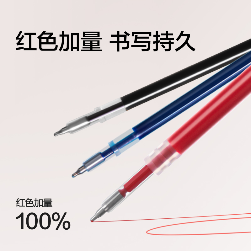 紐賽NS578-1三色notetrio多色筆替芯(3支/袋)