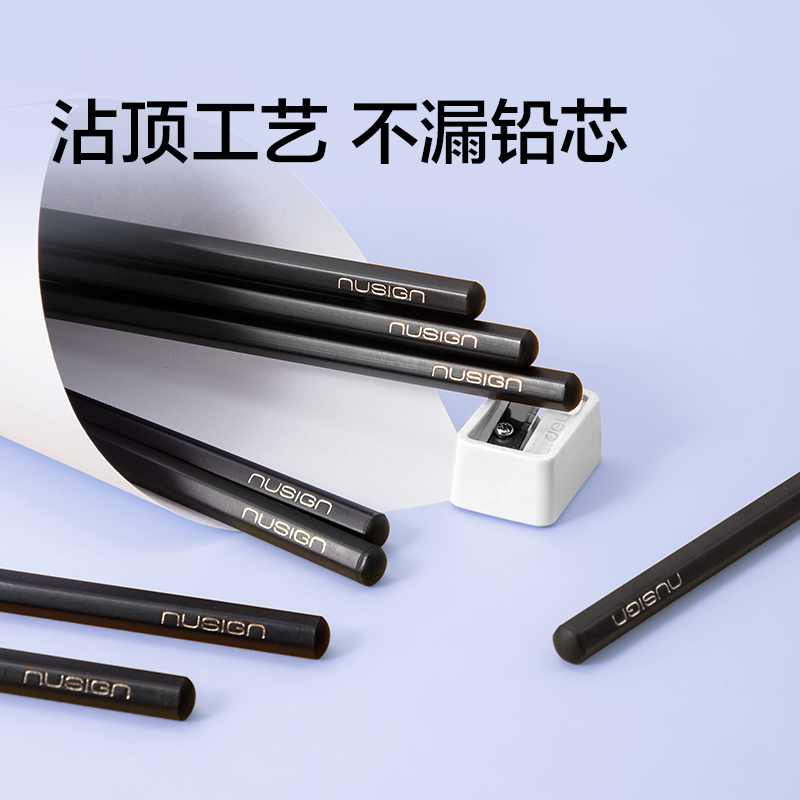 紐賽NS791紅藍可擦紐賽鉛筆套裝HB(混)(12支/盒)