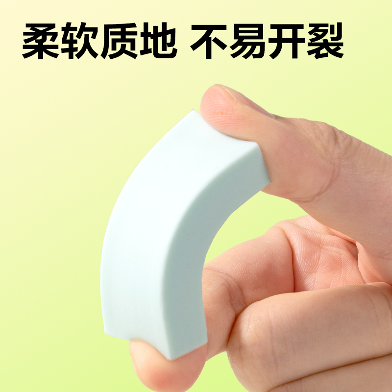 得力VP522彩盒裝方形夾心橡皮擦(混)(盒)