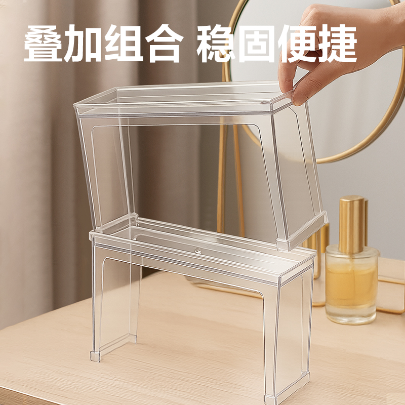 得力XDM119收納架(透明)(個)