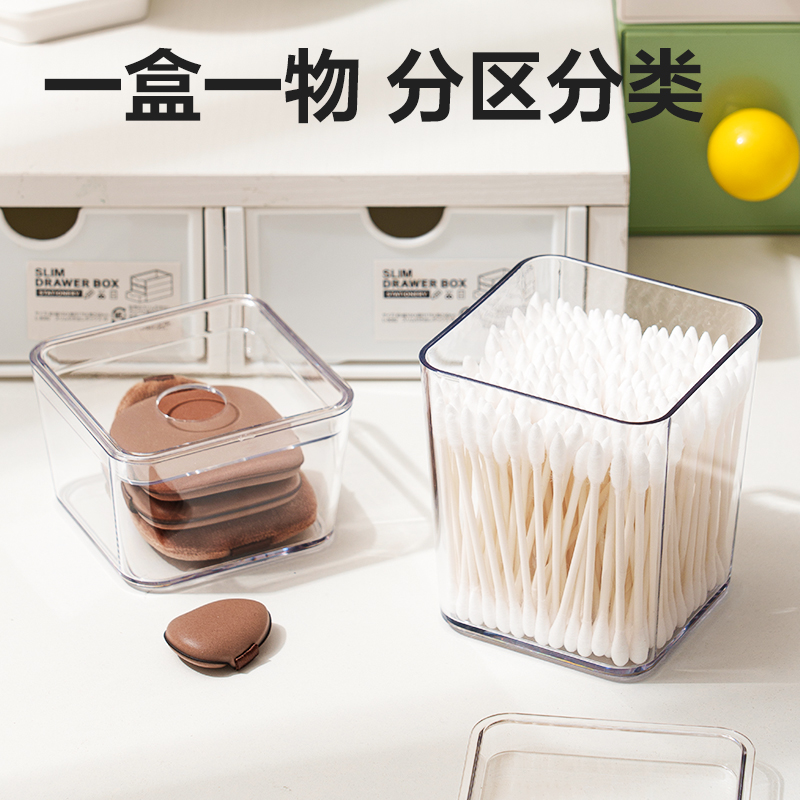 得力XDM122收納盒(六件套)(透明)(個(gè))