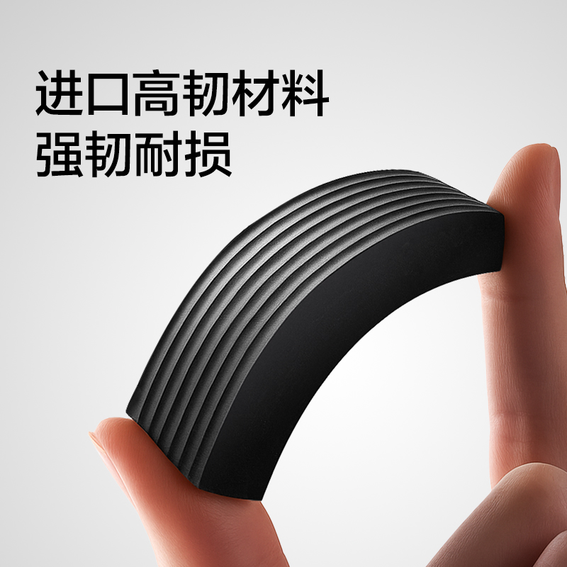 紐賽NS790-1黑銀多孔橡皮擦(混)(塊)