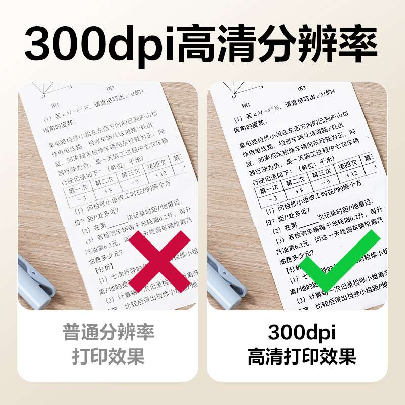 得力X7 Pro4寸錯題打印機(jī)108mm(白色)(臺)