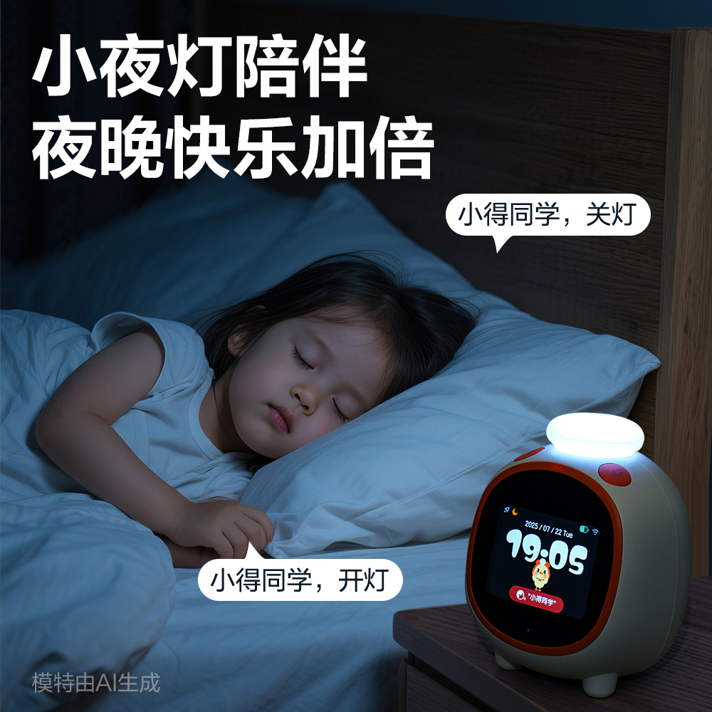 得力LE111-聯(lián)網(wǎng)款智能電子鐘(白)(臺(tái))