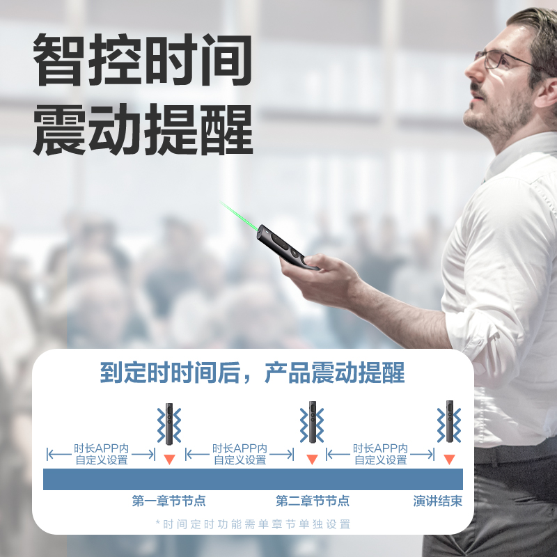 得力MA223-G激光翻頁(yè)筆(深灰)(支)