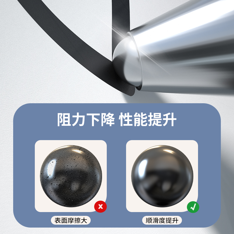 得力DP208臻順滑辦公中性筆0.5mm彈簧頭(黑色)(支)