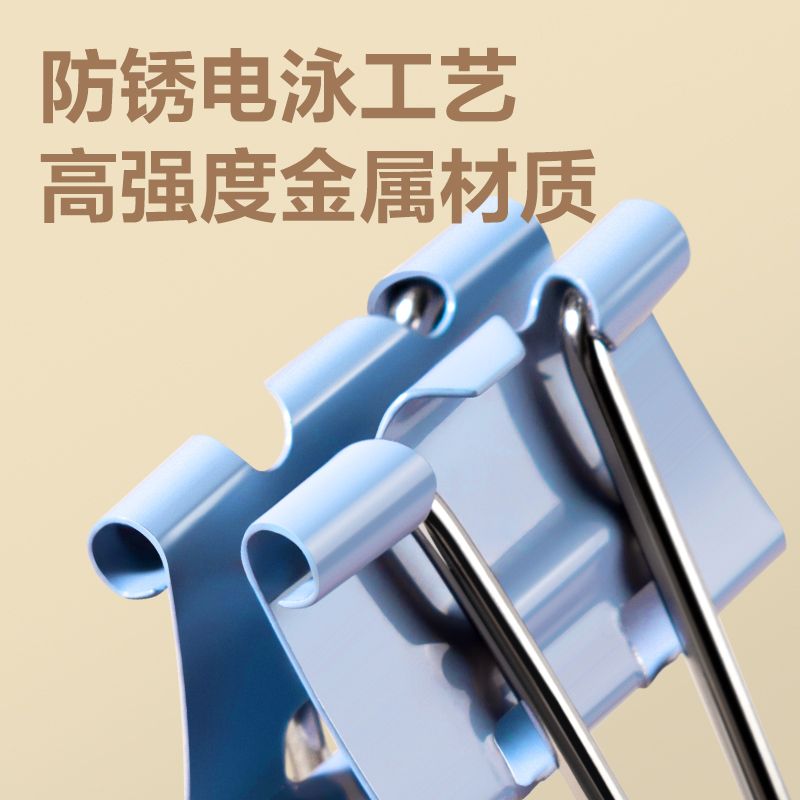 得力DP704省力長(zhǎng)尾票夾4夾寬25MM(彩)(48個(gè)/筒)