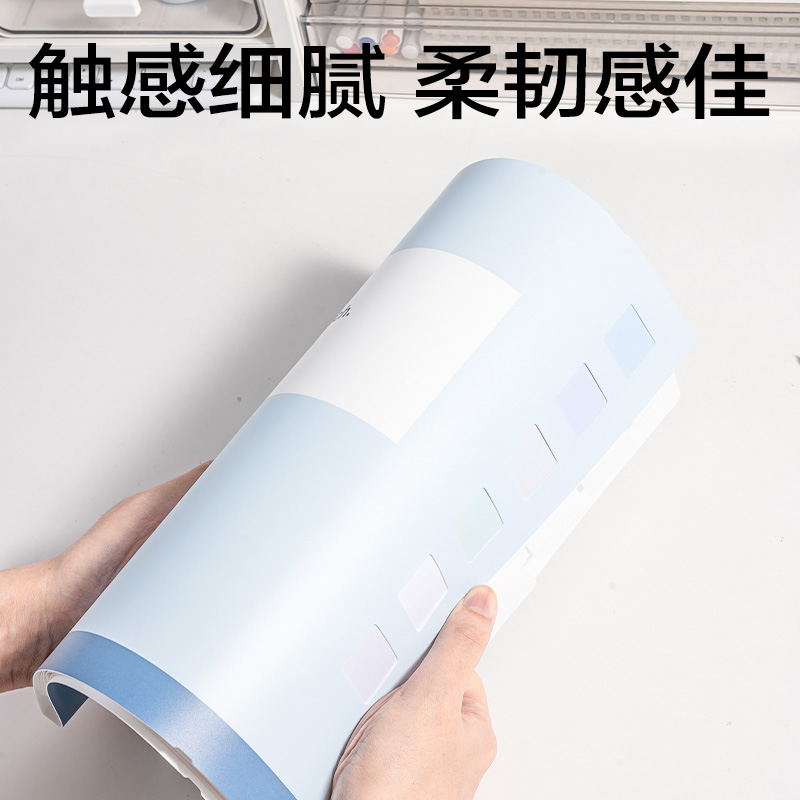 得力PQ339趣存A4_PP分類資料冊(cè)(綠)(個(gè))
