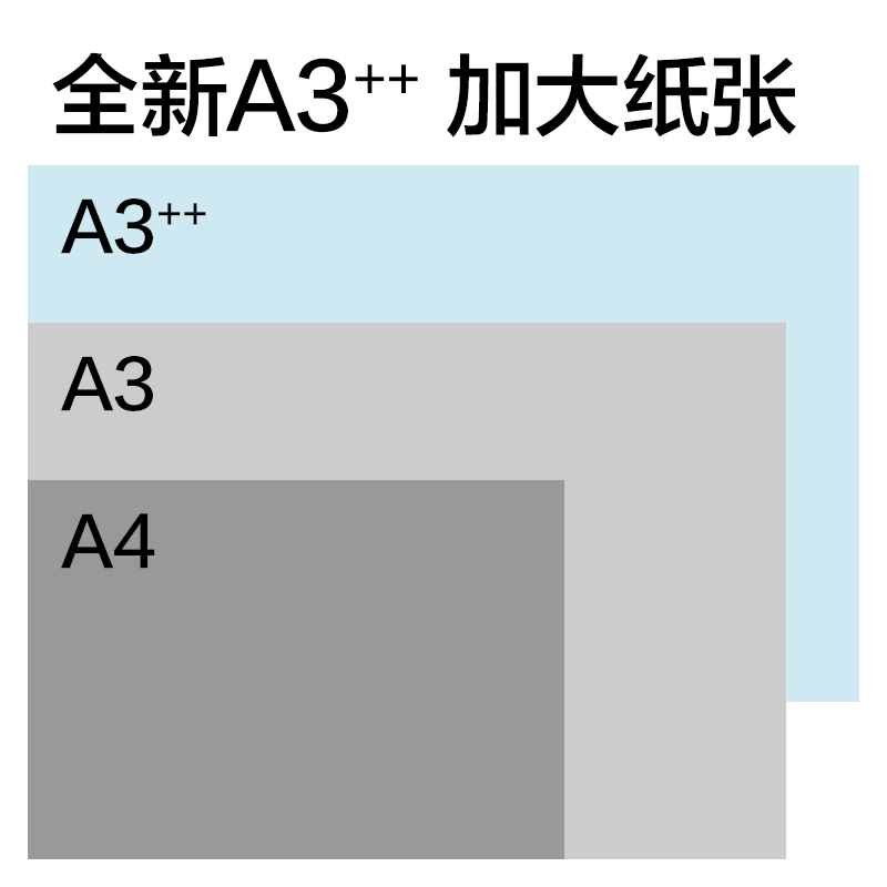 得力ZQ5052凹凸皮紋紙A3++-210g(淺藍(lán))(100張/包)