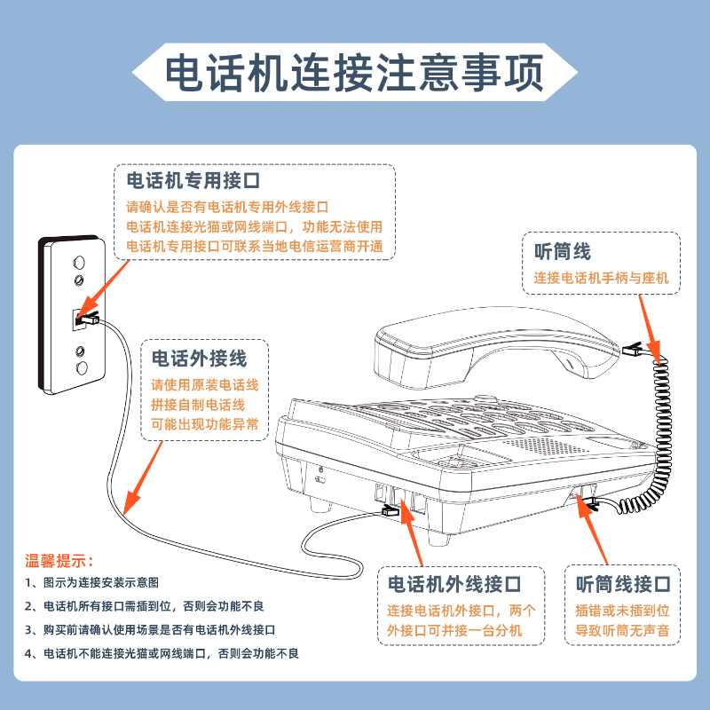 得力GP777子母電話機(jī)(白色)(臺)