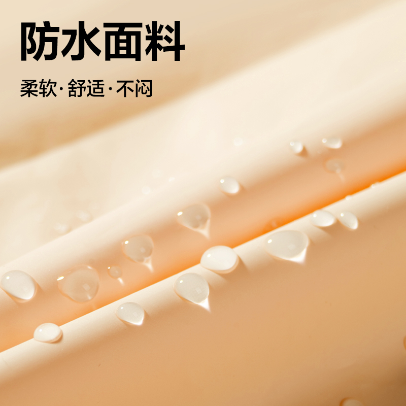 得力LY104兒童雨衣(S碼橙色)(袋)