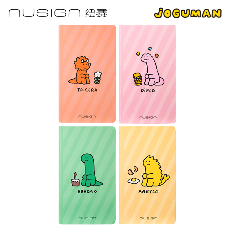 紐賽NS348-Q喬古漫精裝硬面口袋本(混色)(64張/本)